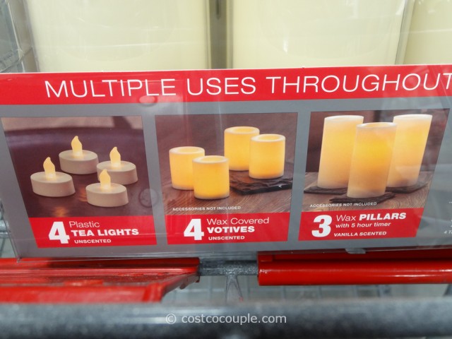 11-Piece Flameless LED Candles Costco 4
