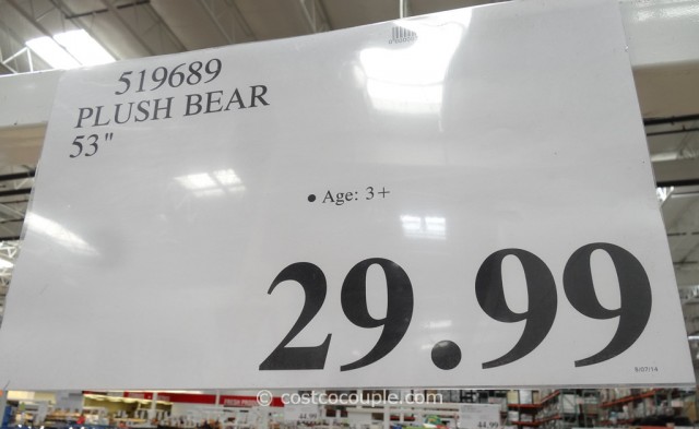 53-Inch Plush Teddy Bear Costco 1