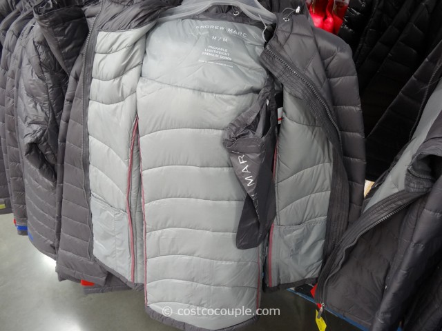 Andrew Marc Ladies Packable Down Jacket Costco 3