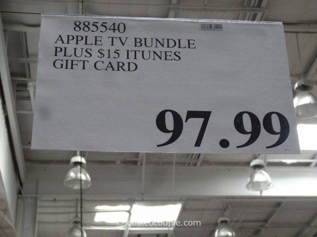 Apple TV With iTunes Gift Card Costco 1