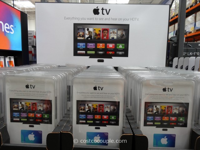 Apple TV With iTunes Gift Card Costco 2