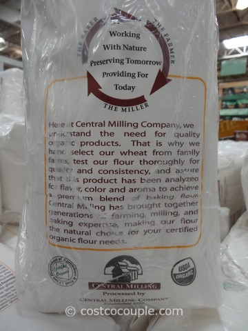 Central Milling Company Organic Unbleached All Purpose Flour Costco 5