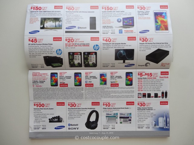 Costco August 2014 Coupon Book 3
