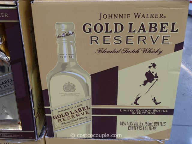 Johnny Walker Gold Label Reserve Blended Scotch Whisky Costco 2