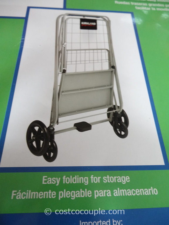 Kirkland Signature Folding Shopping Cart