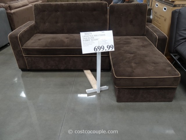 Lifestyle Solutions Jaqueline Fabric Sleeper Sofa Costco 1