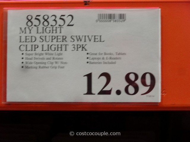 Mylight LED Bright Clip Costco 1