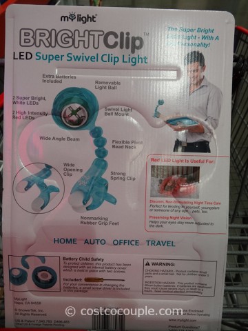 Mylight LED Bright Clip Costco 3
