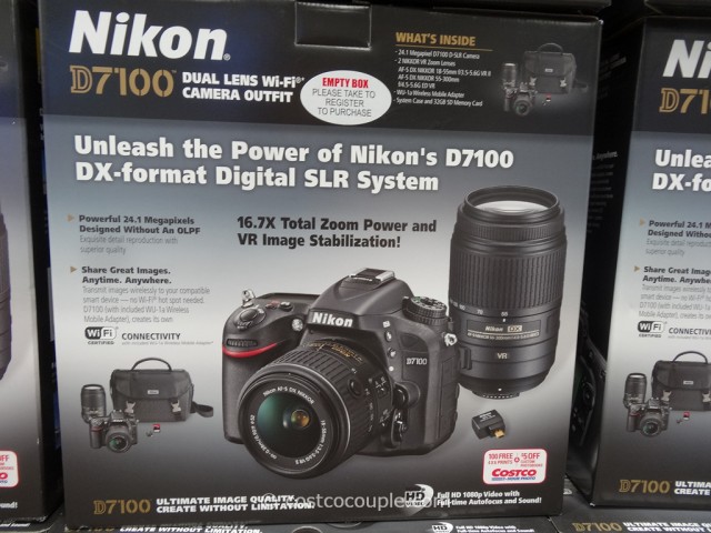 Nikon D7100 DSLR Kit Costco 2