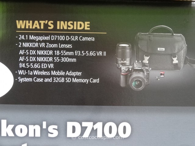 Nikon D7100 DSLR Kit Costco 4
