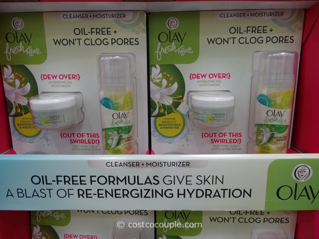 Olay Fresh Effects Cleanser and Moisturizer Pack Costco 1