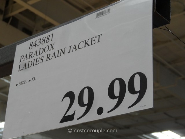 Paradox Ladies Rain Jacket Costco 1