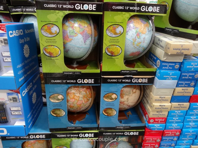 Replogle 12-Inch World Globe Costco 1
