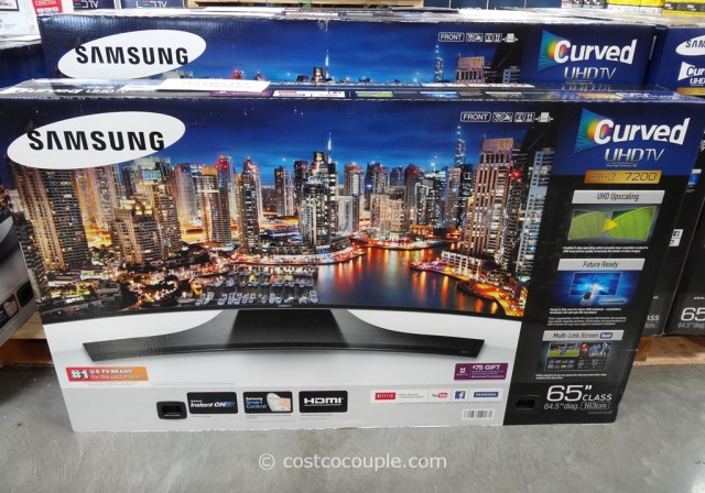 Samsung 65-Inch Curved 4K Ultra HD LED TV Costco 3