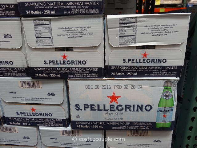 San Pellegrino Sparkling Mineral Water 24-Pack Costco 3