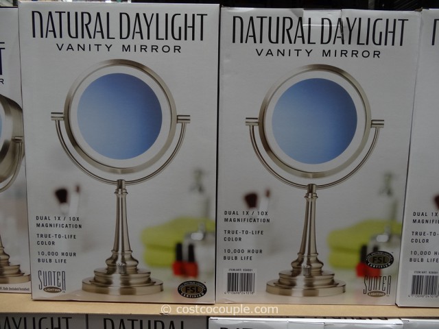 Sunter Natural Daylight Vanity Makeup Mirror Costco 2