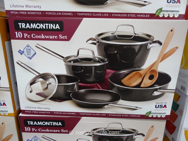 Tramontina 10-Piece Cookware Set Costco 2