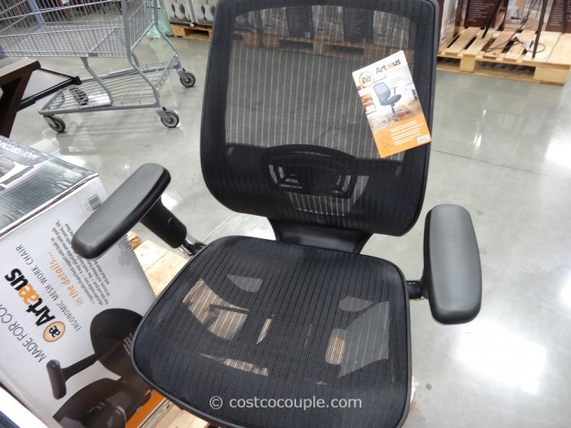 True Innovations Artaeus Ergonomic Mesh Work Chair Costco 4