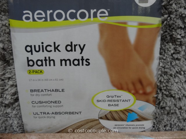 Aerocore Quick Dry Bath Mats Costco 3