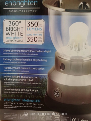 GE Enbrighten 350 Lumen Lantern Costco 7