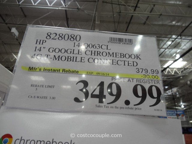 HP 14-Inch Google Chromebook Costco 1