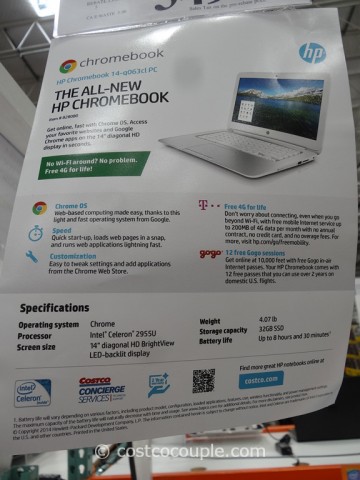 HP 14-Inch Google Chromebook Costco 2
