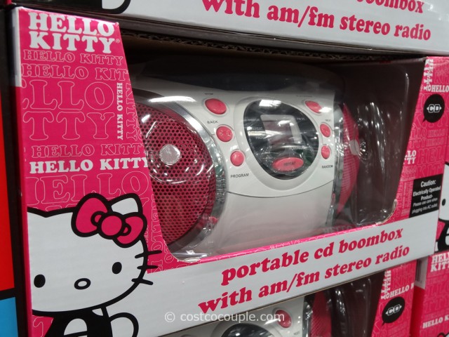 Hello Kitty Paul Frank CD Boom Box Costco 2