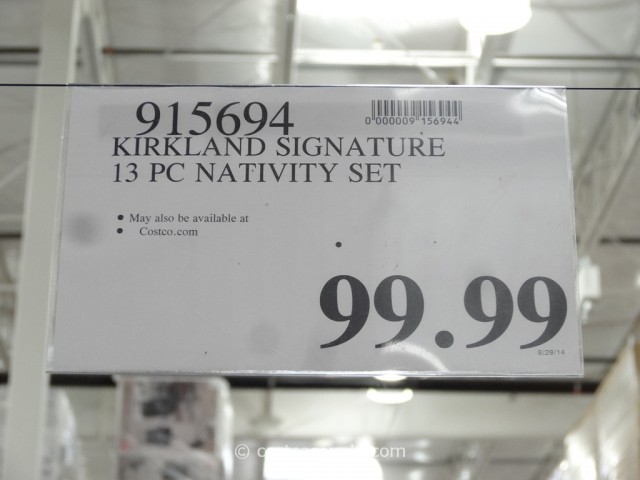 Kirkland Signature 2014 Nativity Set Costco 1