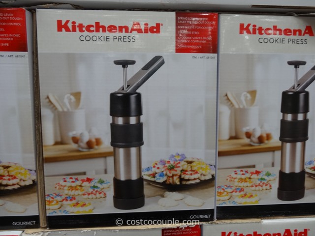 kitchenaid cookie press manual