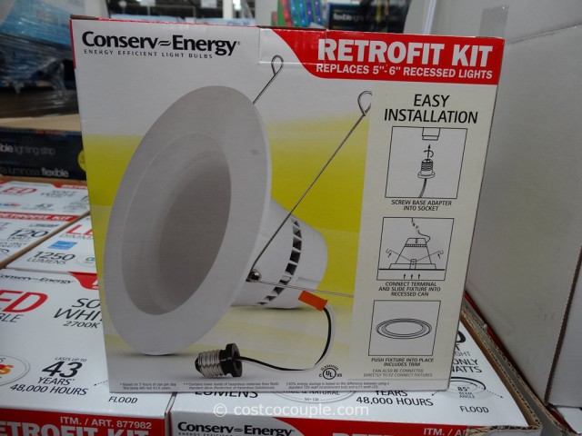 LED 6-Inch Retrofit Kit Costco 4