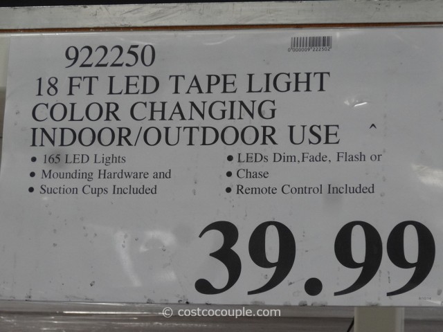 LED Flexible Lighting Strip Costco 1