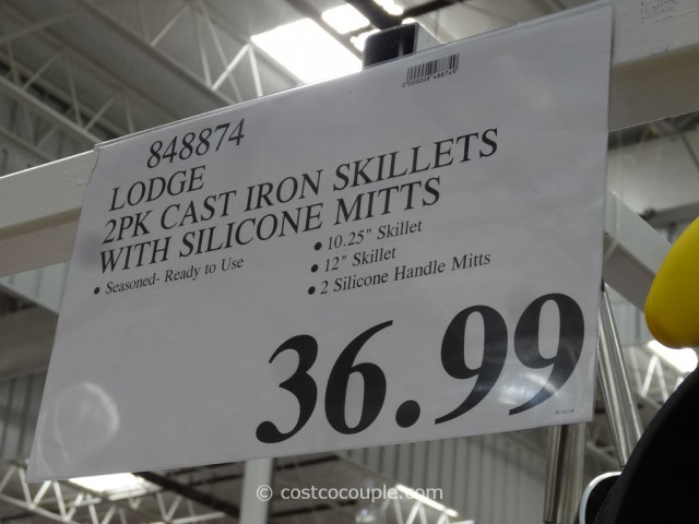 Lodge Cast Iron Skillet Set Costco 2