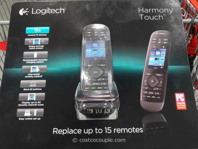 Logitech Harmony Touch Universal Remote Costco 2
