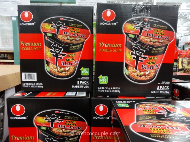 Nongshim Shin Black Premium Noodle Soup Costco 3