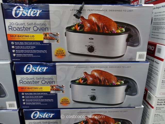 Oster 20-Quart Stainless Steel Roaster Costco 4
