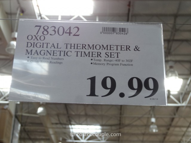 Oxo Digital Thermometer and Magnetic Timer Set Costco 1