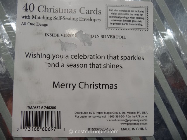 Paper Magic Premium Christmas Cards Costco 3