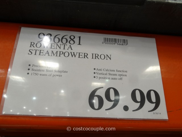 Rowenta Steam Power Iron Costco 5