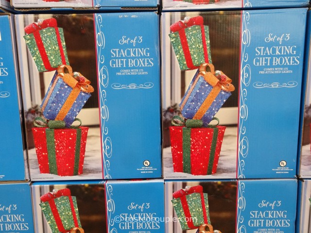 Set of 3 Stacking Gift Boxes Costco 1