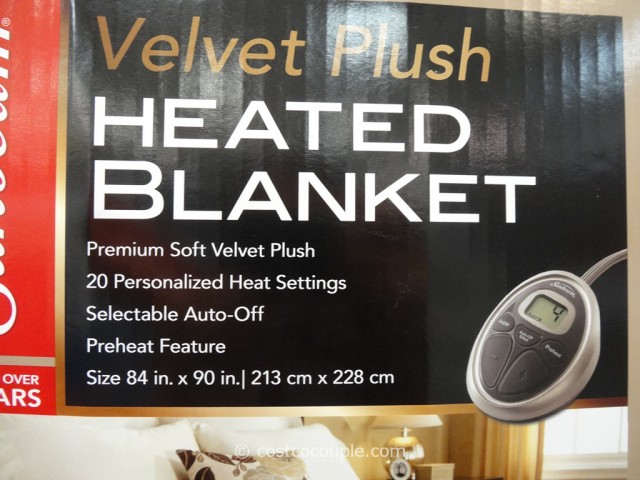 Sunbeam Heated Queen Blanket Costco 3