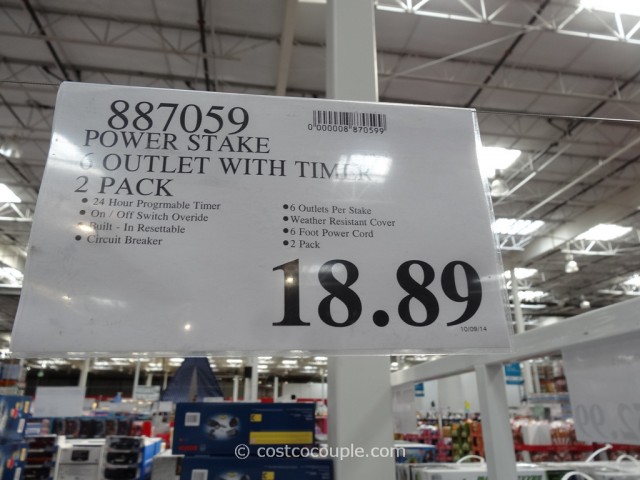 24Hour Timer Power Stakes Costco 1