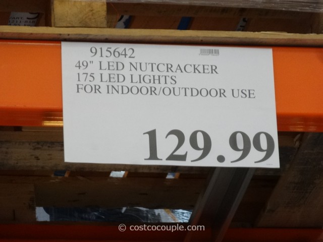 49-Inch LED Nutcracker Costco 3