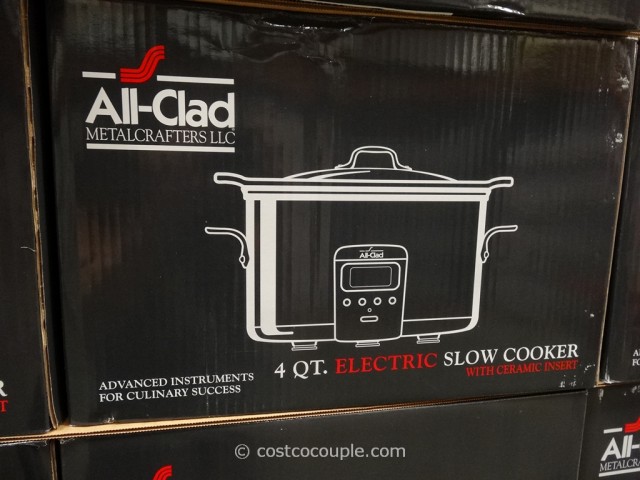 All Clad 4-Quart Stainless Steel Slow Cooker All Clad Stainless Steel Costco