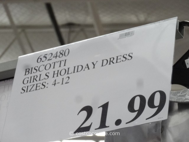 Biscotti Girls' Holiday Dresses Costco 1