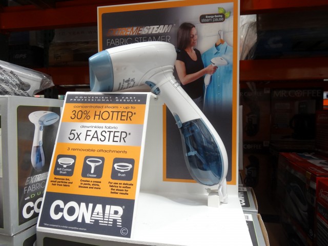 Conair ExtremeSteam Handheld Fabric Steamer Costco 2