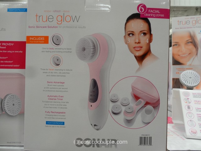 Conair True Glow Sonic Facial Brush Costco  6