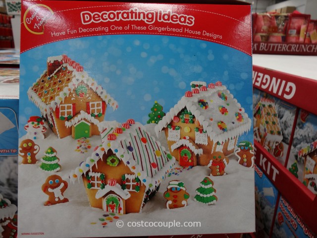 Create A Treat Pre-Built Gingerbread House Kit Costco 4
