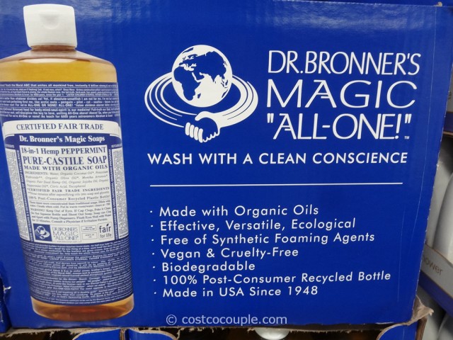 Dr Bronners Magic All One Pure Castille Soap Costco 3