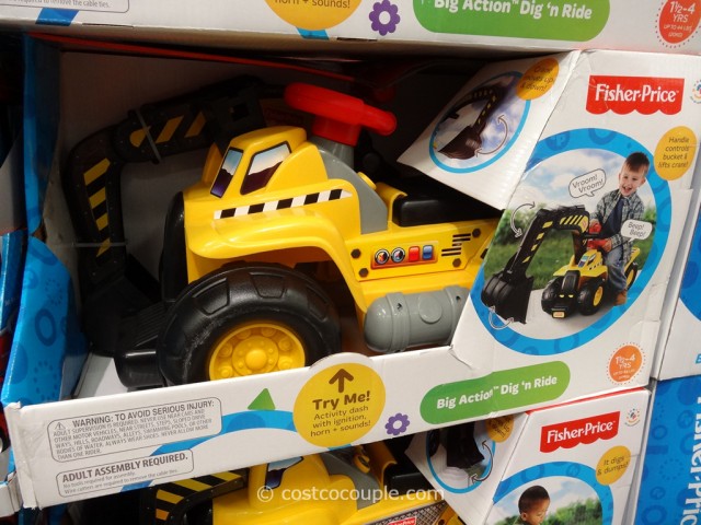 Fisher Price Big Action Dig n Ride Costco 1