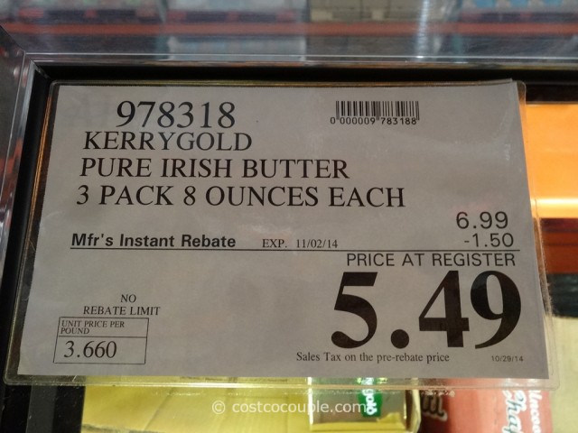KerryGold Pure Irish Butter Costco 1
